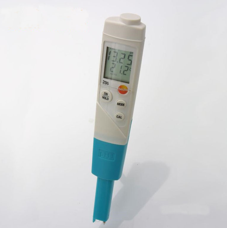 pH值和溫度測試儀testo 206-pH1